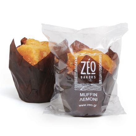 TULIP MUFFIN ΜΕ ΒΑΝΊΛΙΑ, ΜΟΥΣ ΛΕΜΌΝΙ ΚΑΙ ΠΑΤΕ ΣΟΥΚΡΕ