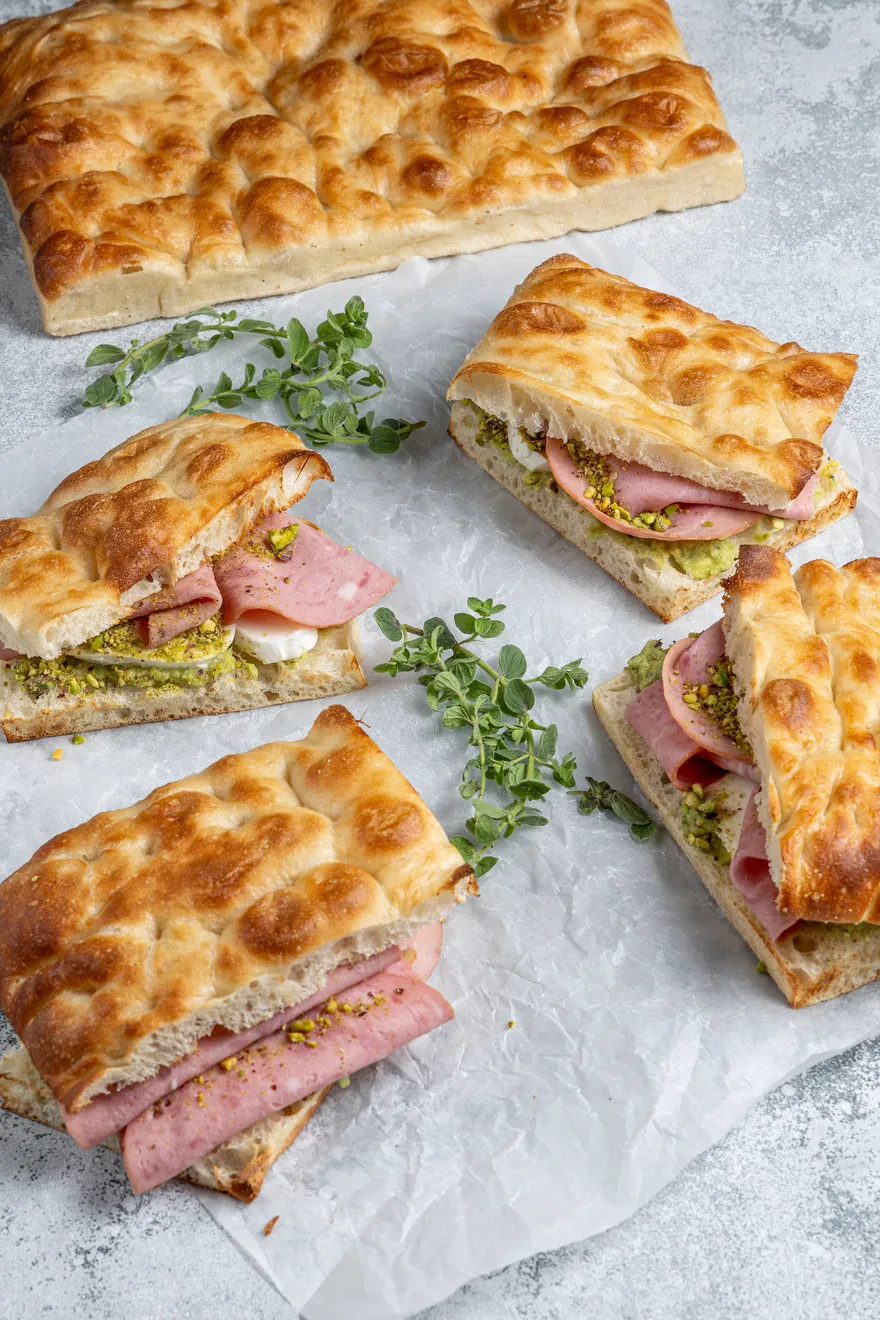 Focaccia Mezza Sandwich 